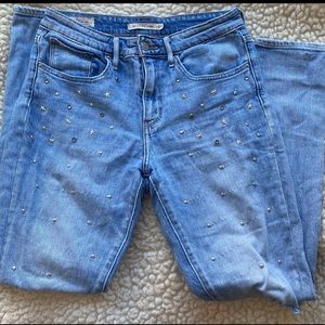 Levi’s 721 studded jeans